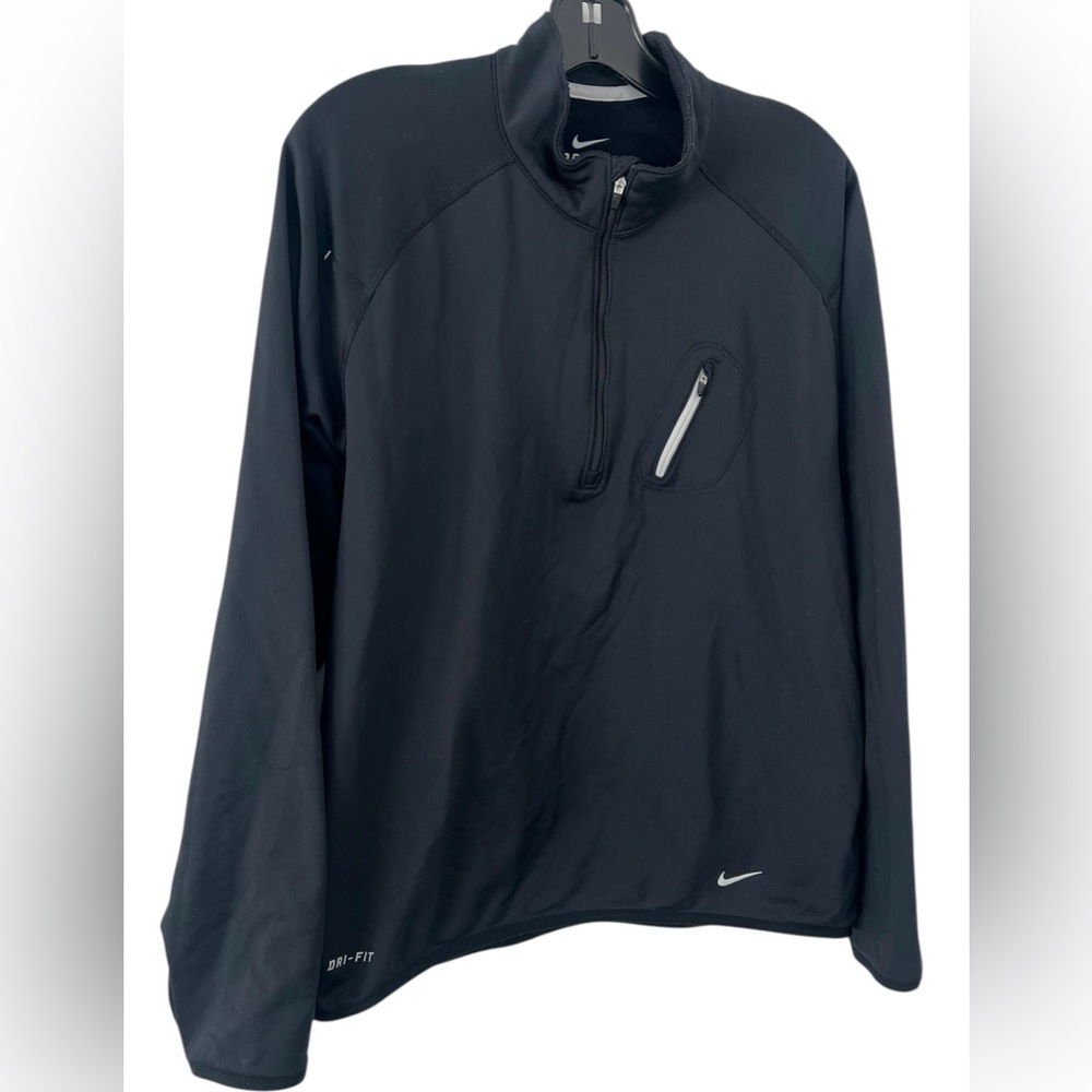 Nike Men’s Quarter Zip Dri Fit Fleece Liner Size M